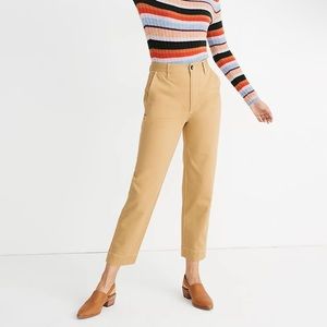 Madewell Tapered Pants in Desert Dune